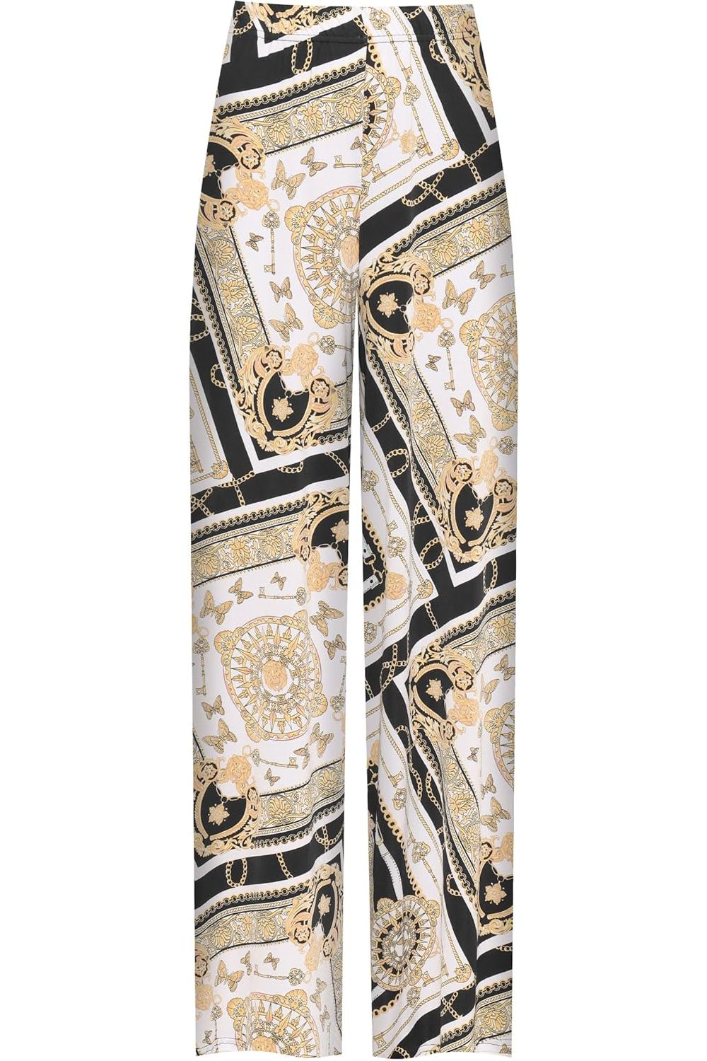 Baroque Paisley Print Palazzo Trouser Palazzo WearAll