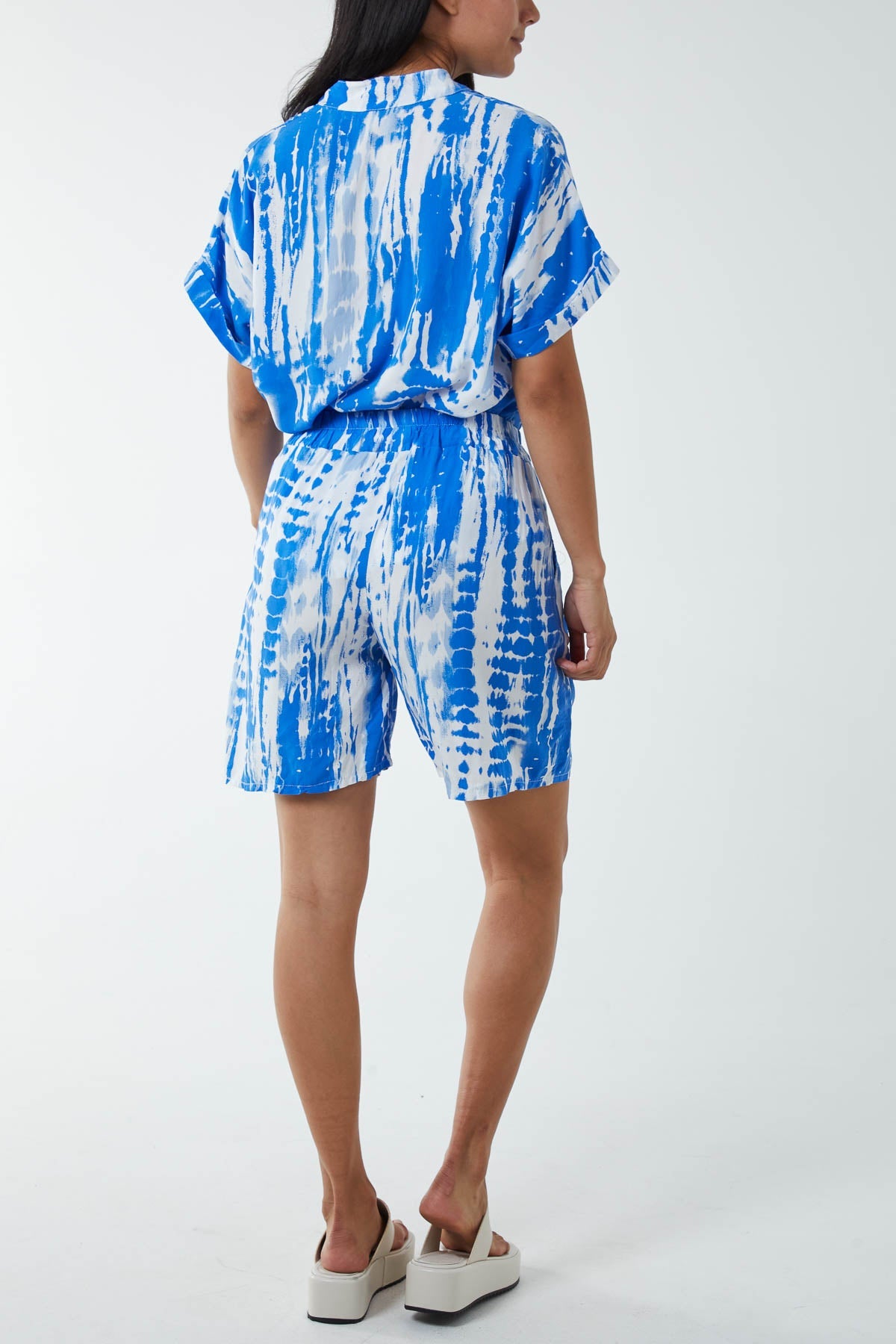 Tie Dye Co-Ord Set with Shorts Co-Ords WearAll