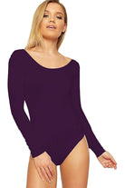 Annabelle Plain Long Sleeve Bodysuits Bodysuit WearAll