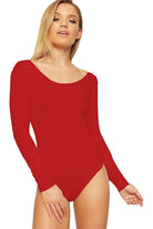 Annabelle Plain Long Sleeve Bodysuits Bodysuit WearAll