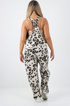 Dungaree Leopard Print Jersey Jumpsuits Dungarees WearAll
