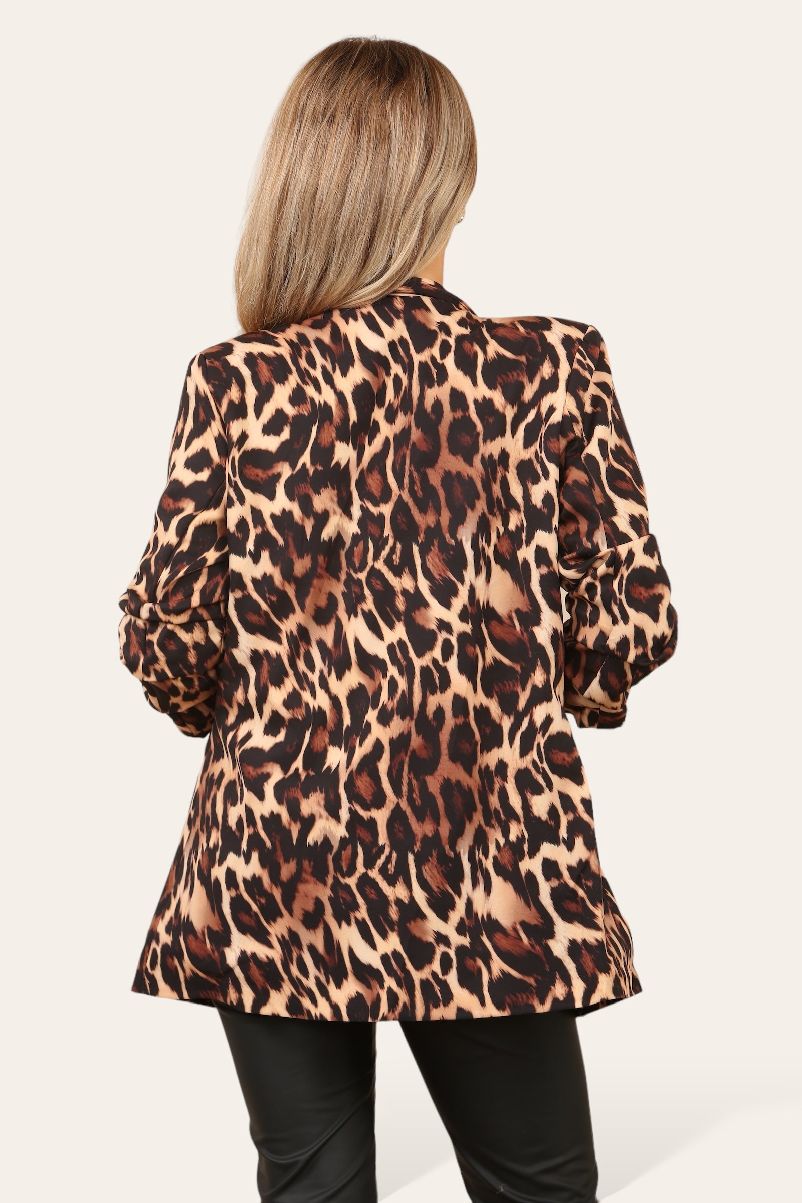 Blazer Leopard Print Jacket Jackets & Coat WearAll
