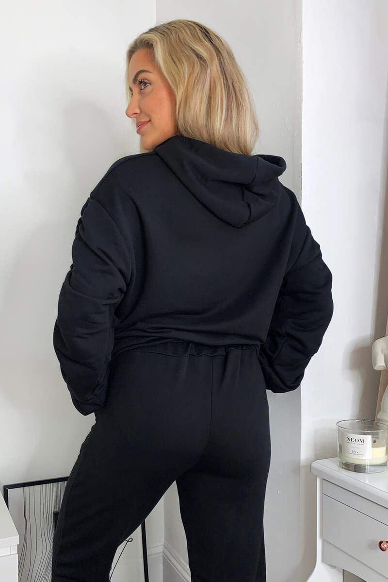 Ruched Sleeve Lounge Set Loungewear WearAll