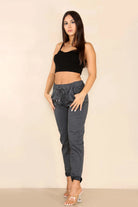 Italian Glitter Drawstring Waistband Magic Pants Trouser WearAll