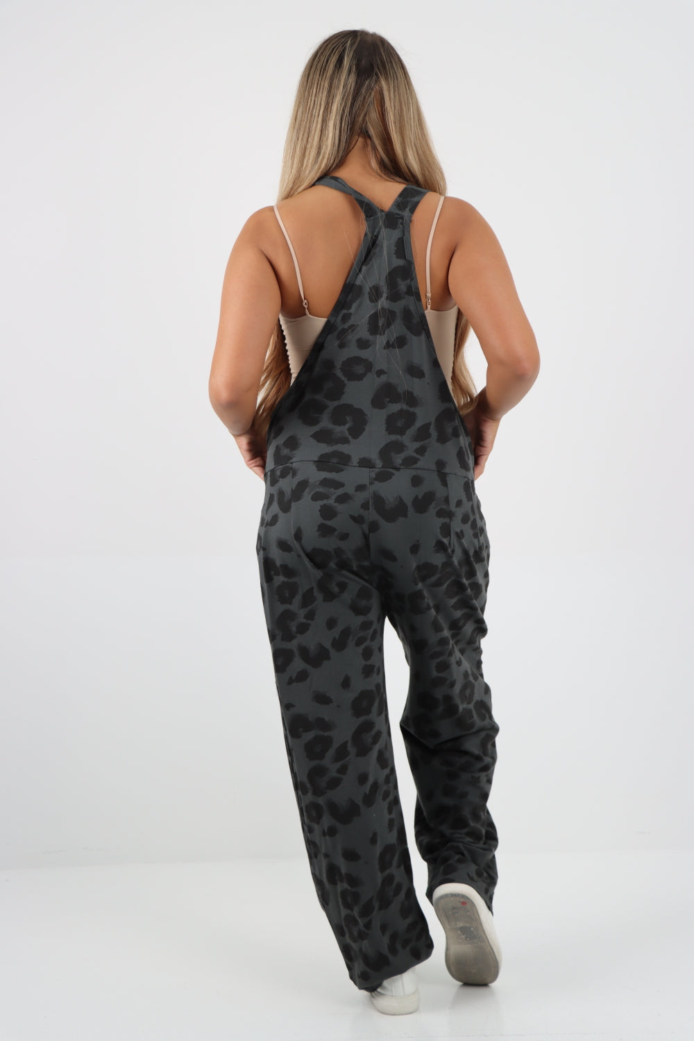 Dungaree Leopard Print Jersey Jumpsuits Dungarees WearAll