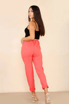 Italian Glitter Drawstring Waistband Magic Pants Trouser WearAll