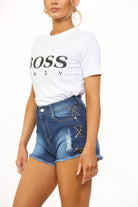 Boss Lady Printed T-Shirt Shirts & Tops WearAll