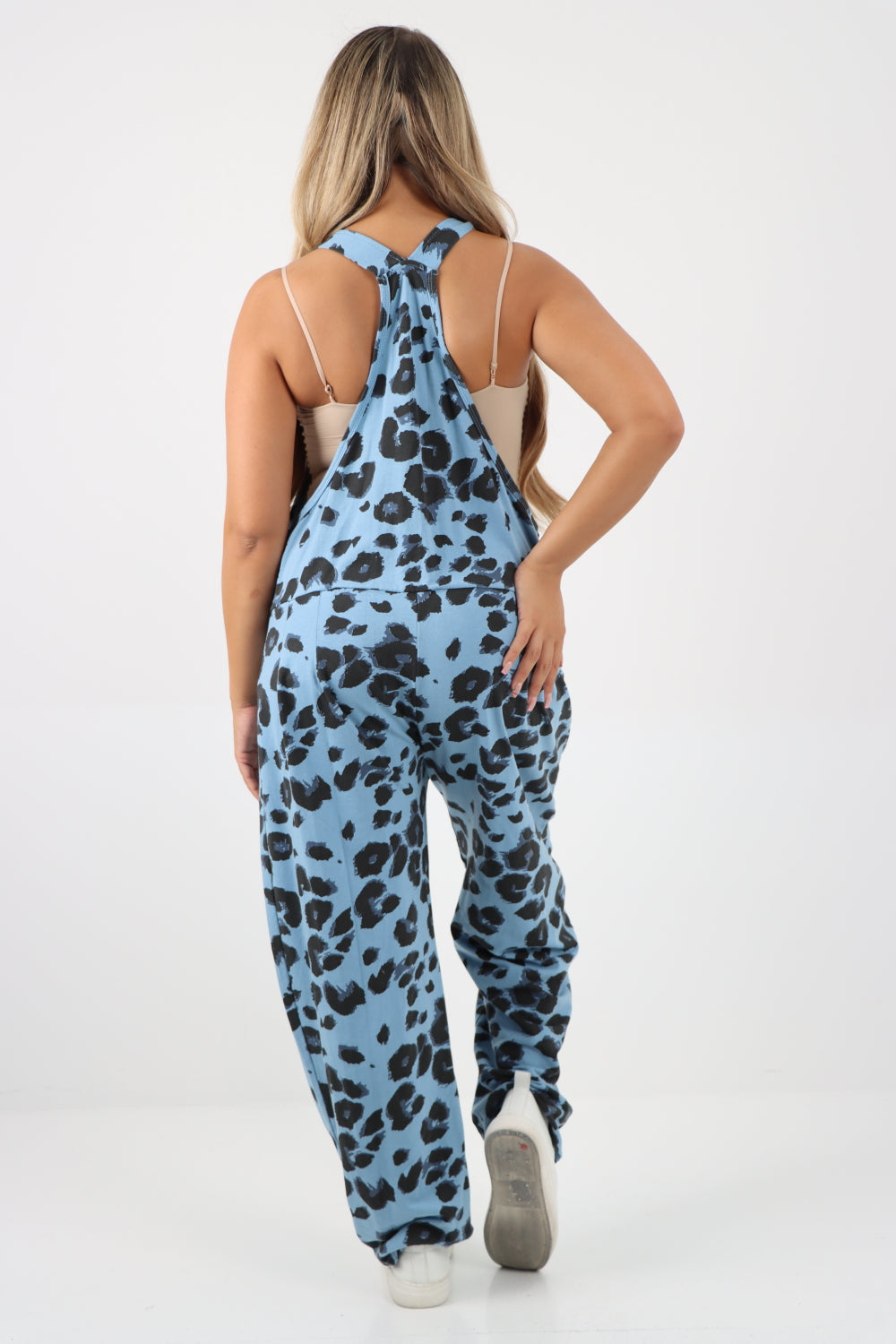 Dungaree Leopard Print Jersey Jumpsuits Dungarees WearAll