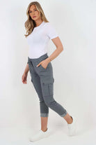 Italian Drawstring Waistband Magic Cargo Trouser Trouser WearAll