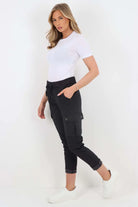 Italian Drawstring Waistband Magic Cargo Trouser Trouser WearAll