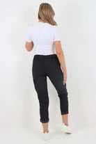 Italian Drawstring Waistband Magic Cargo Trouser Trouser WearAll