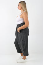Italian Wide Leg Baggy Parachute Palazzo Trouser Trousers WearAll