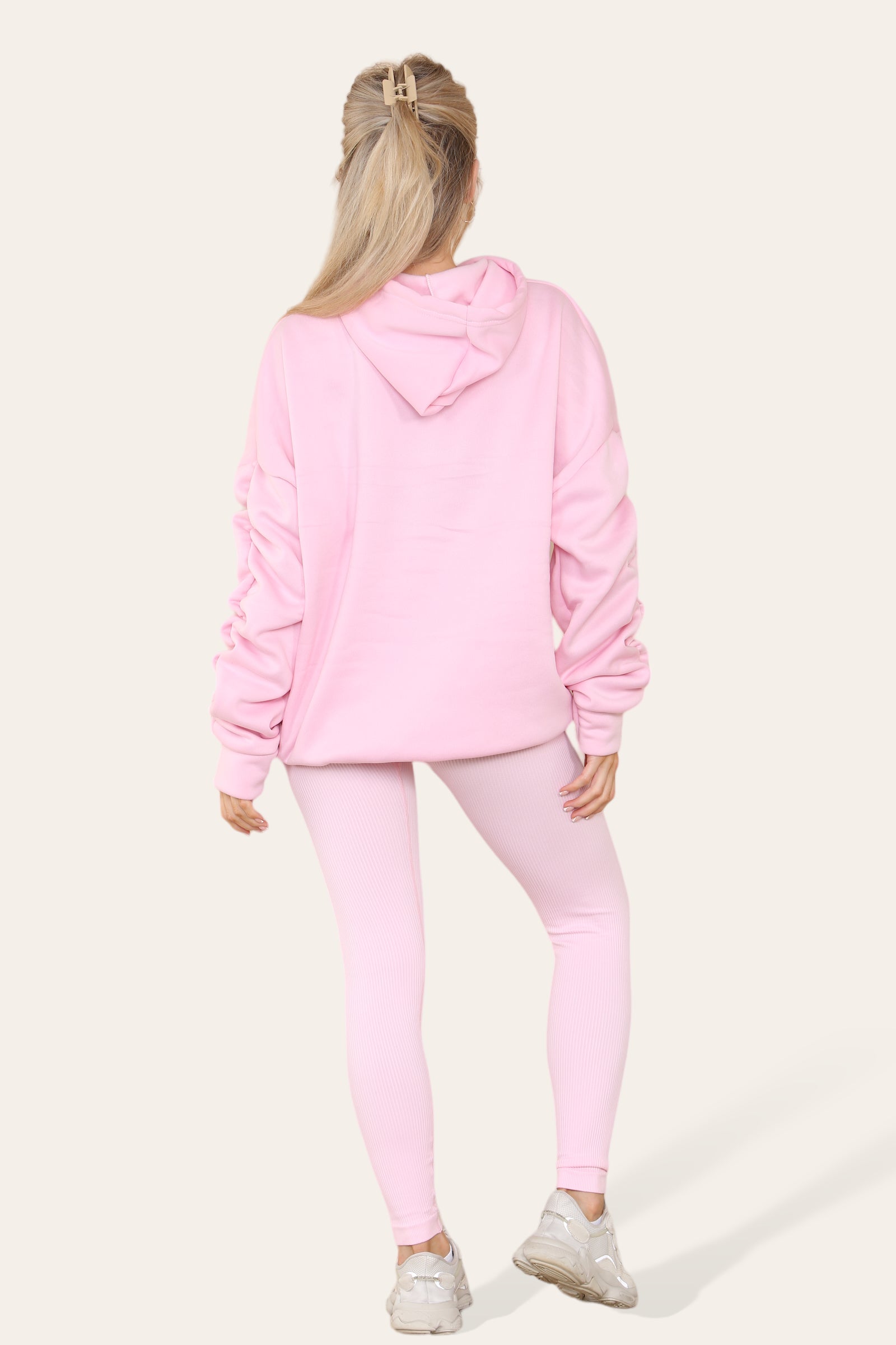 High Waist High Rise Seamless Ribbed Legging Leggings WearAll