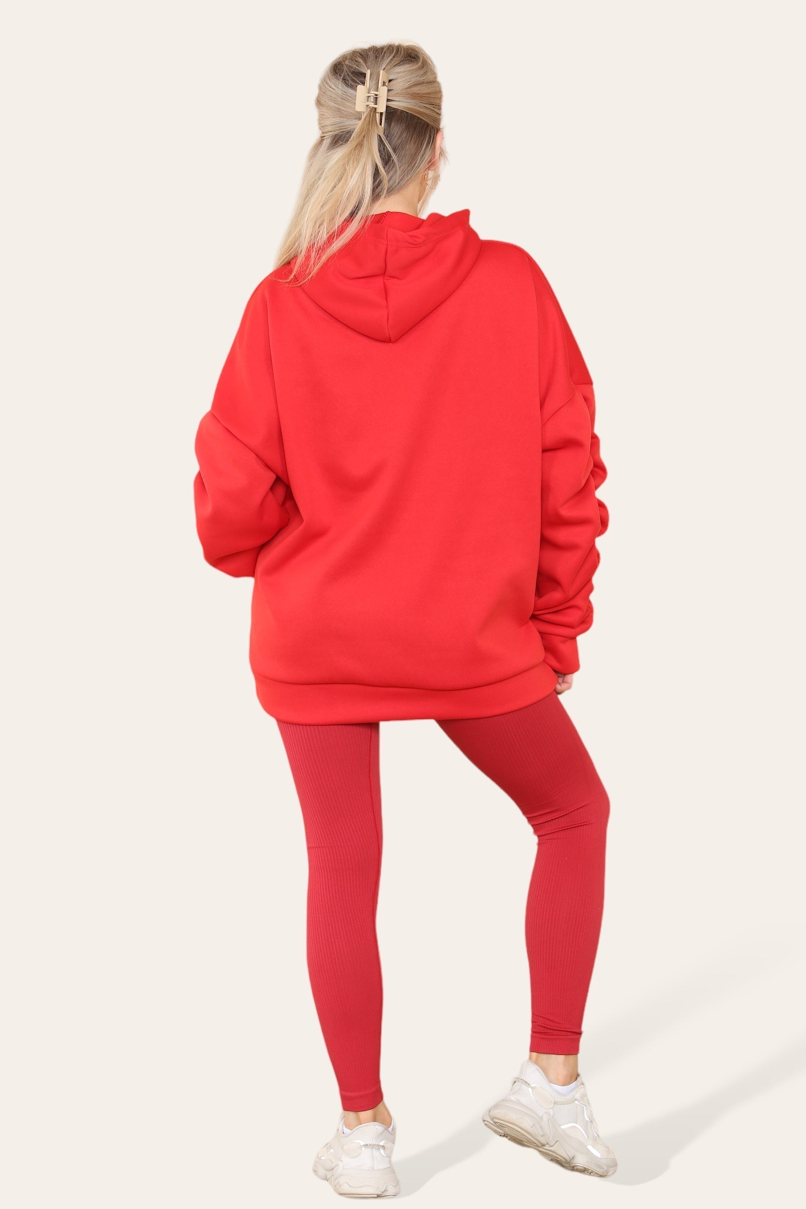 High Waist High Rise Seamless Ribbed Legging Leggings WearAll