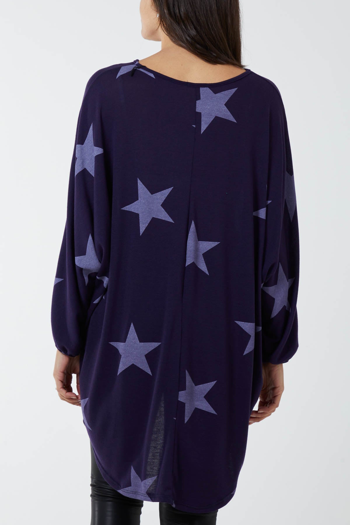 Dip Hem Asymmetric Star Top TOPMF2 WearAll
