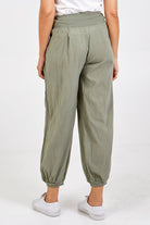Button Pocket Detail Harem Pants TRS1 WearAll