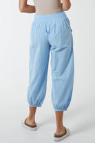 Button Pocket Detail Harem Pants TRS1 WearAll