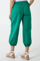 Button Pocket Detail Harem Pants TRS1 WearAll