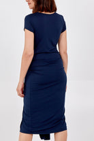 Cap Sleeve Plain Parachute Dress DMF2 WearAll