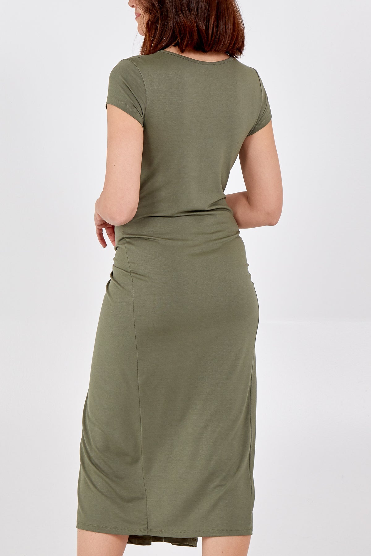 Cap Sleeve Plain Parachute Dress DMF2 WearAll