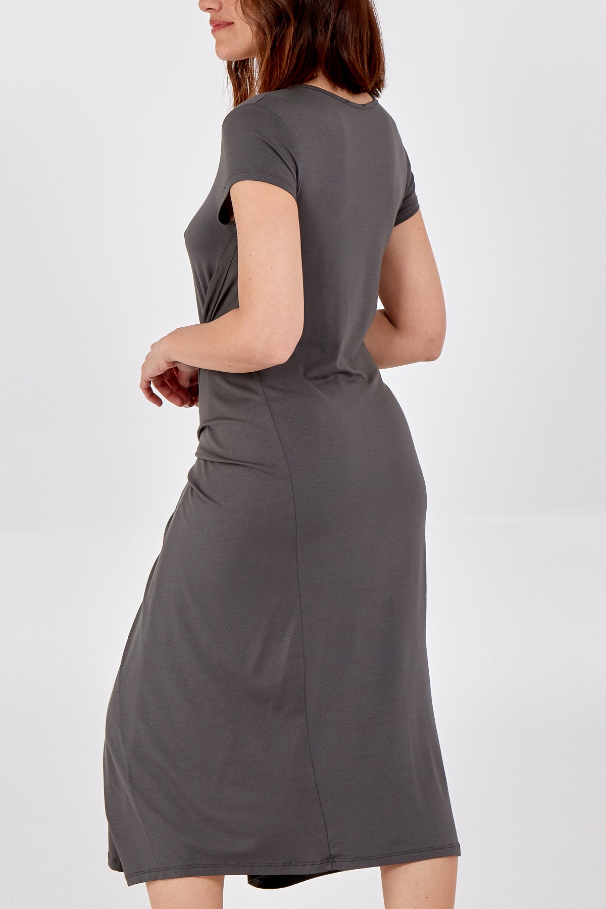 Cap Sleeve Plain Parachute Dress DMF2 WearAll