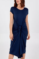 Cap Sleeve Plain Parachute Dress DMF2 WearAll