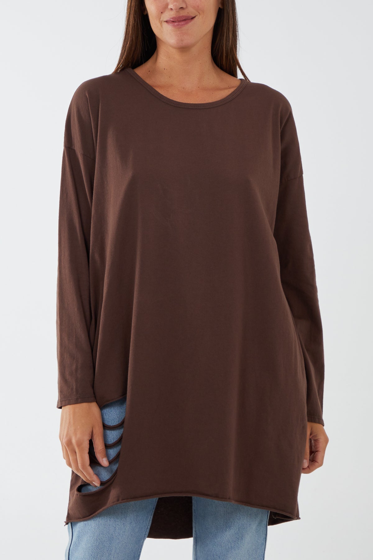 Ripped Angel Wing Top TOPMF2 WearAll