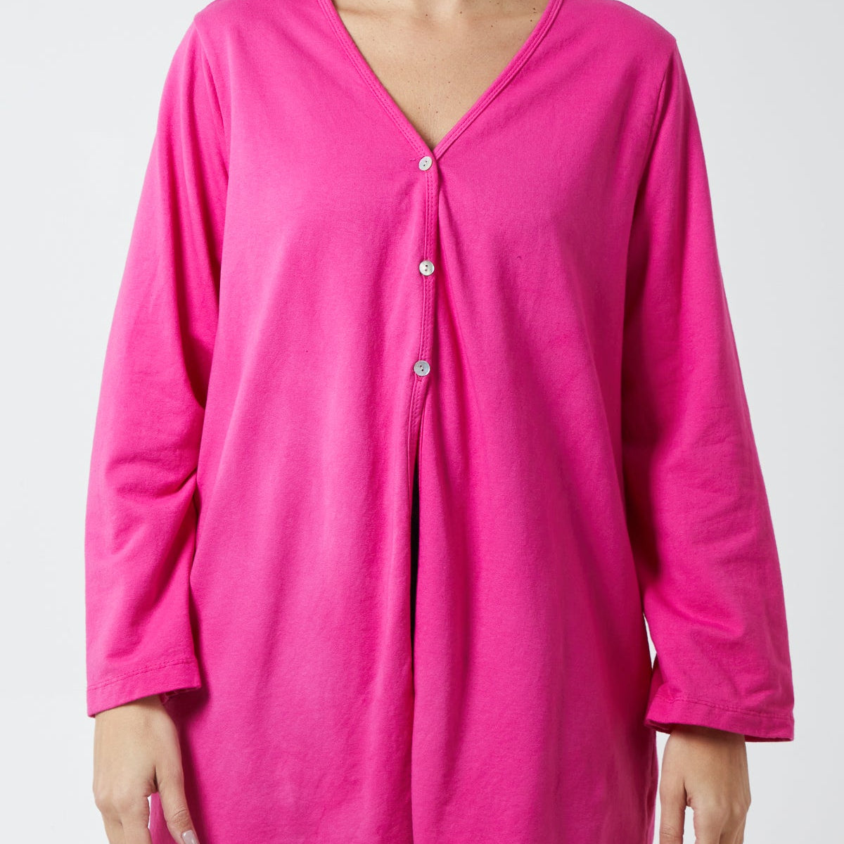 Button Front Sweat Cardigan – WearAll