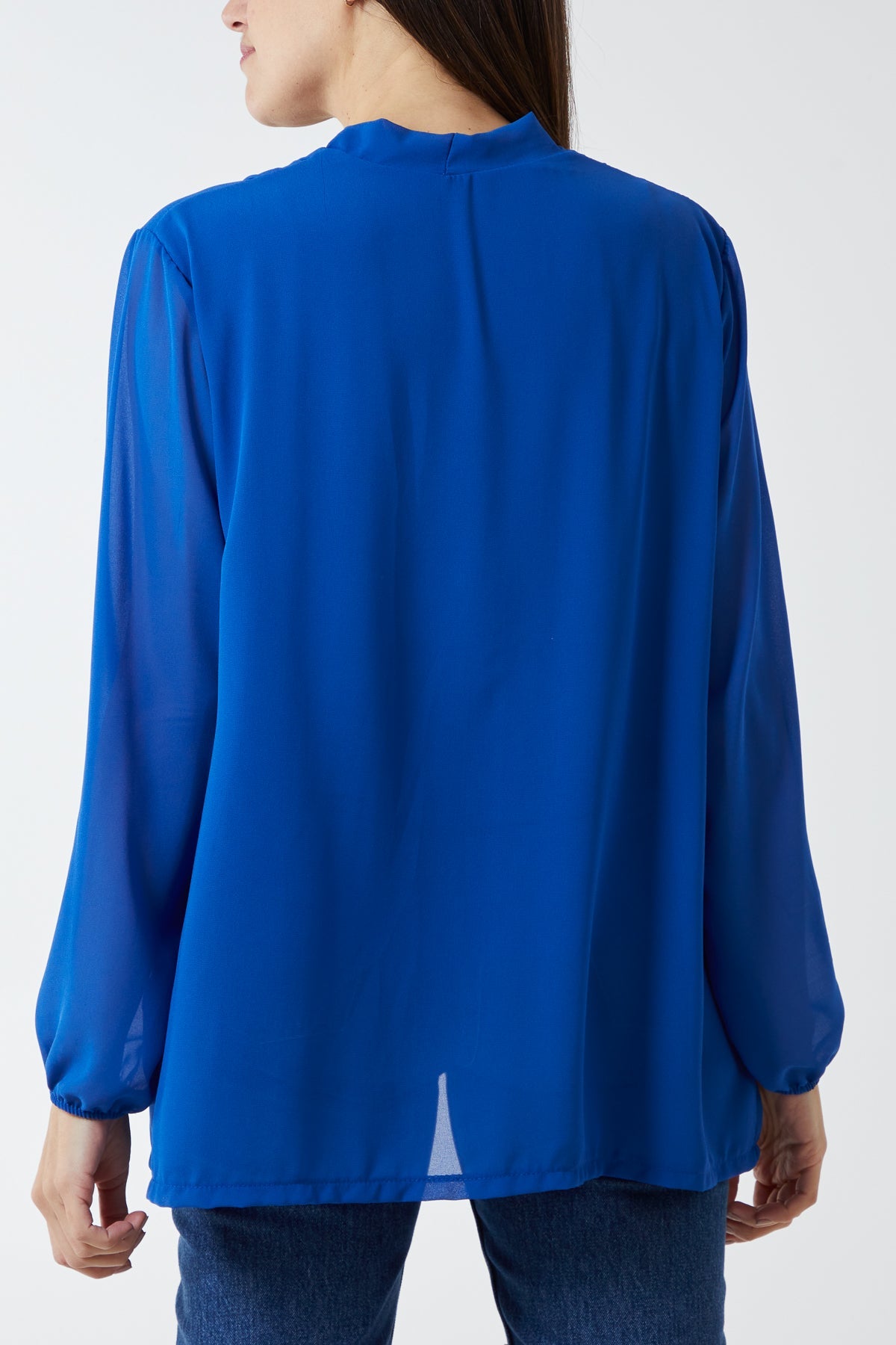 Gold Button Detail Blouse TOPMF2 WearAll