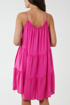 Cami Strap Tiered Smock Dress DMF2 WearAll