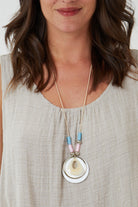 Double Layer Scoop Neck Necklace Vest TOPMF2 WearAll