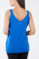 Double Layer Scoop Neck Vest TOPMF2 WearAll