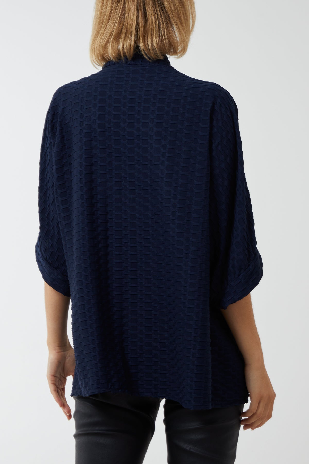 Waffle Texture Jersey Kimono Jacket JK1 WearAll