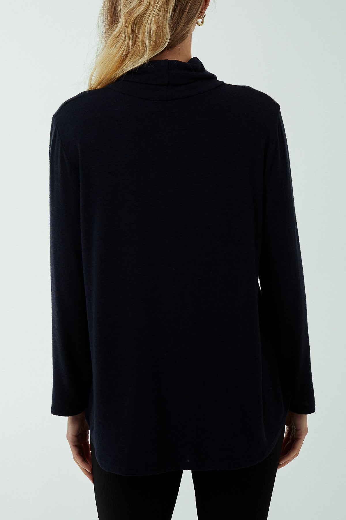 Roll Neck Fine Knit Jumper JMF1 WearAll