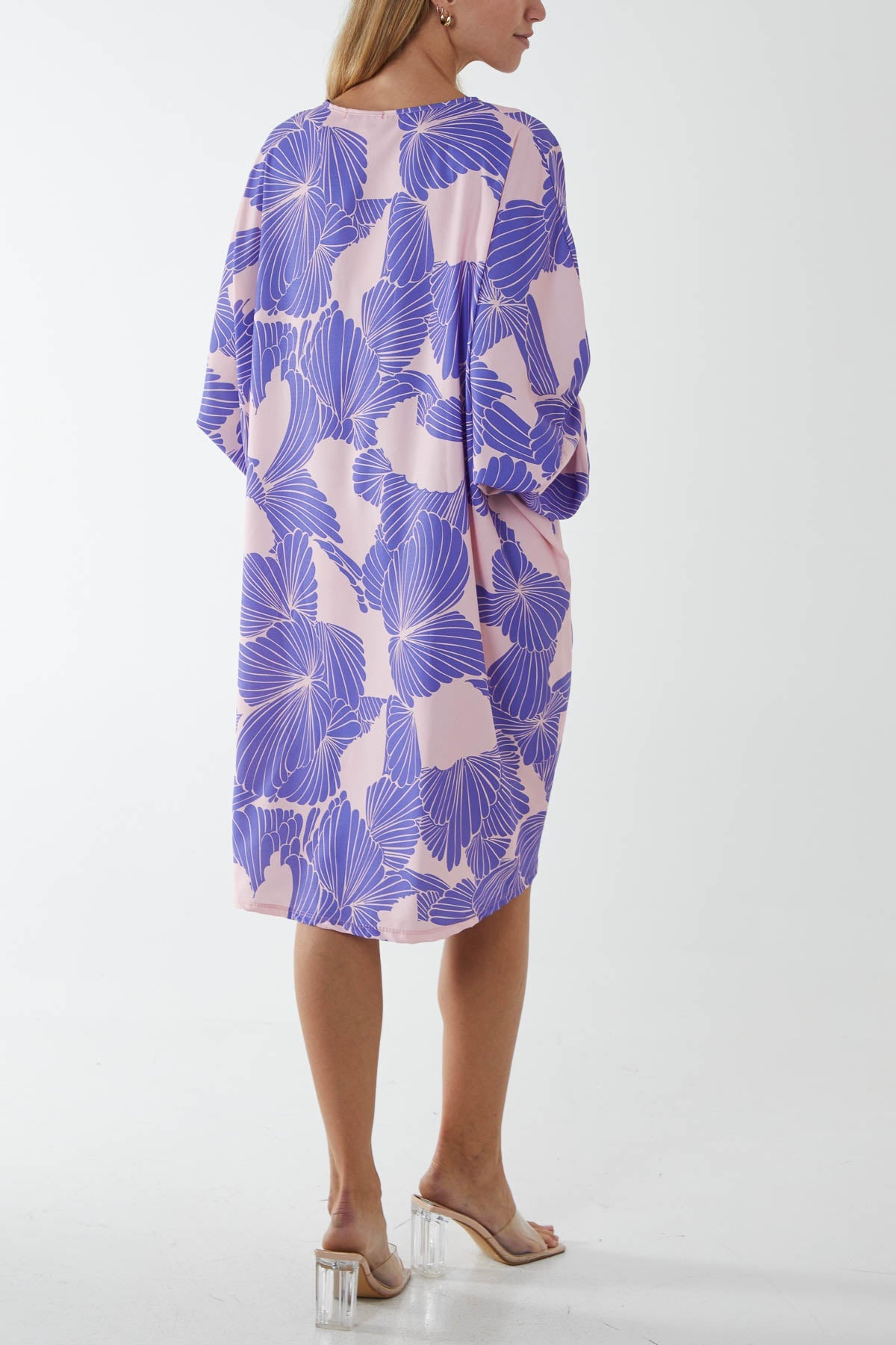 Floral Twisted Front Midi Dress Dress WearAll