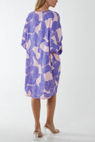 Floral Twisted Front Midi Dress Dress WearAll