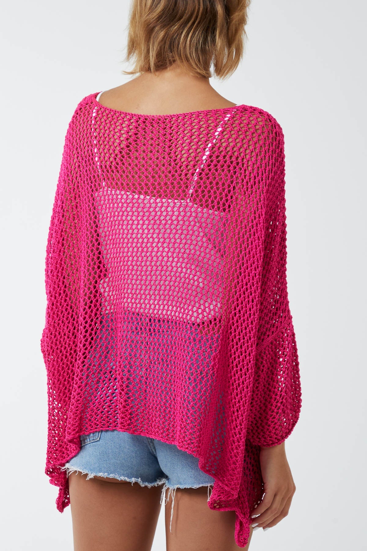 Two Pocket Crochet Blouse TOPMF2 WearAll