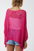 Two Pocket Crochet Blouse TOPMF2 WearAll