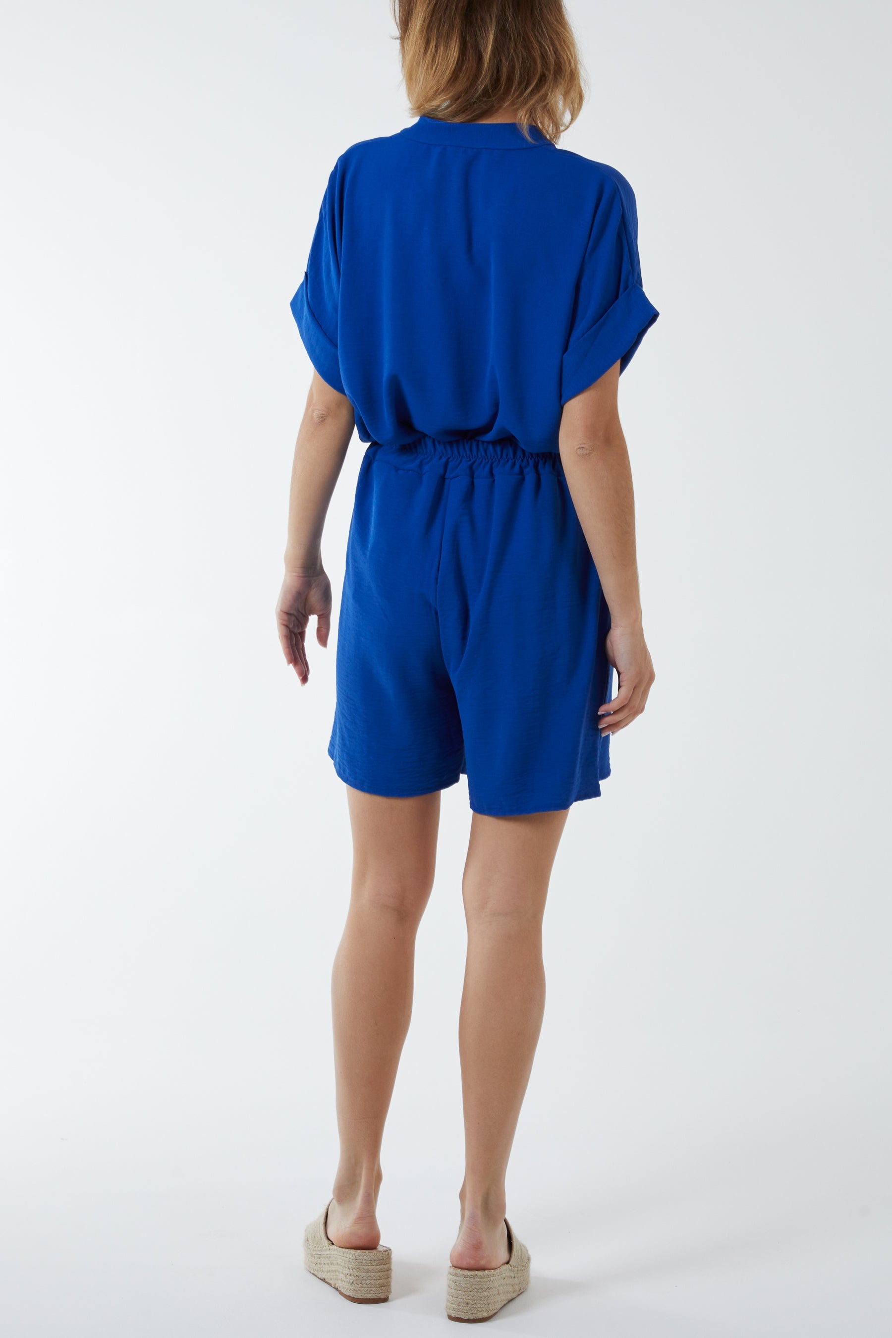 V-Neck Top and Shorts Co-Ord Set Co-Ords WearAll