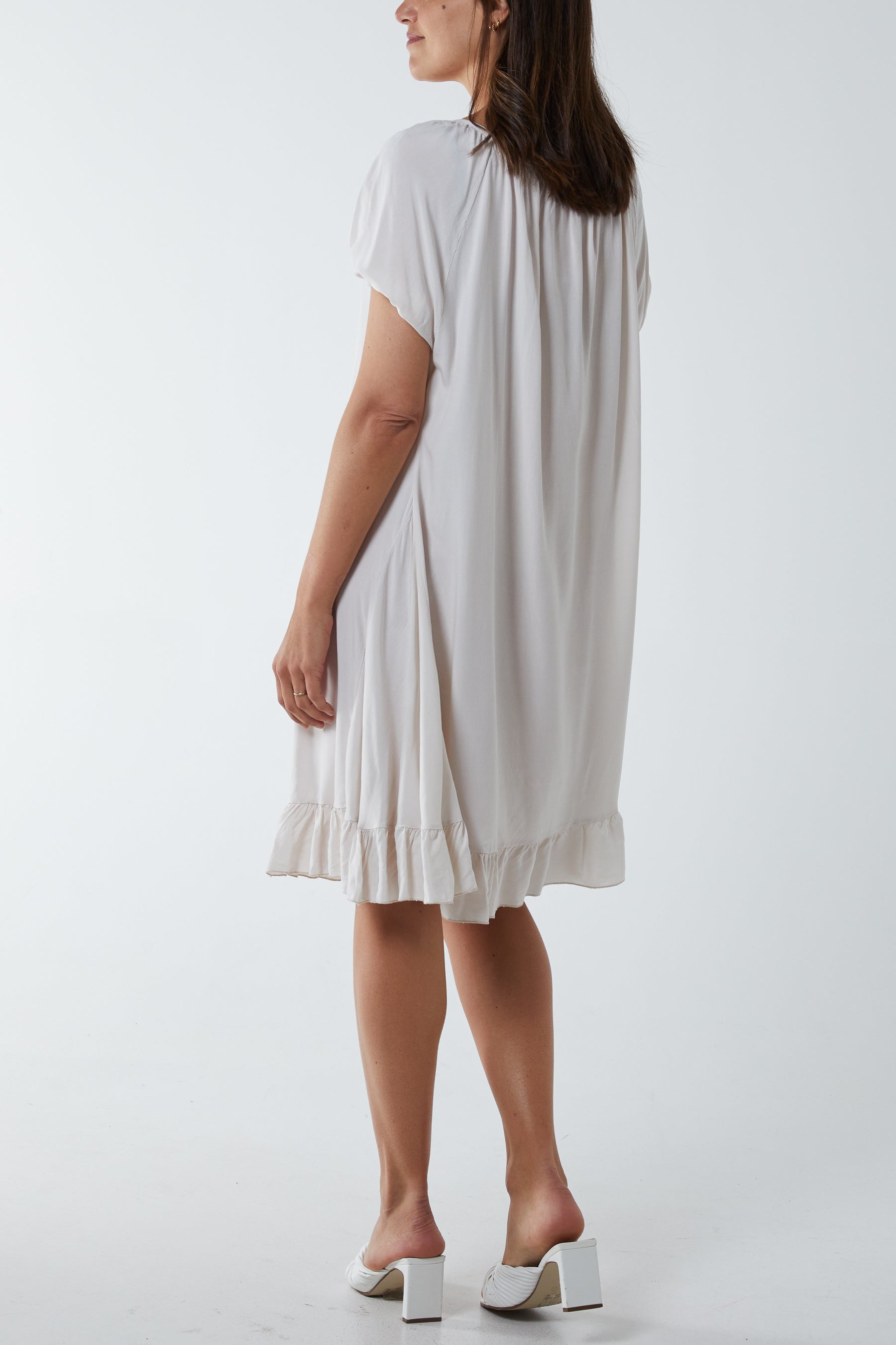 Gypsy Tie Front Midi Dress Dresses WearAll