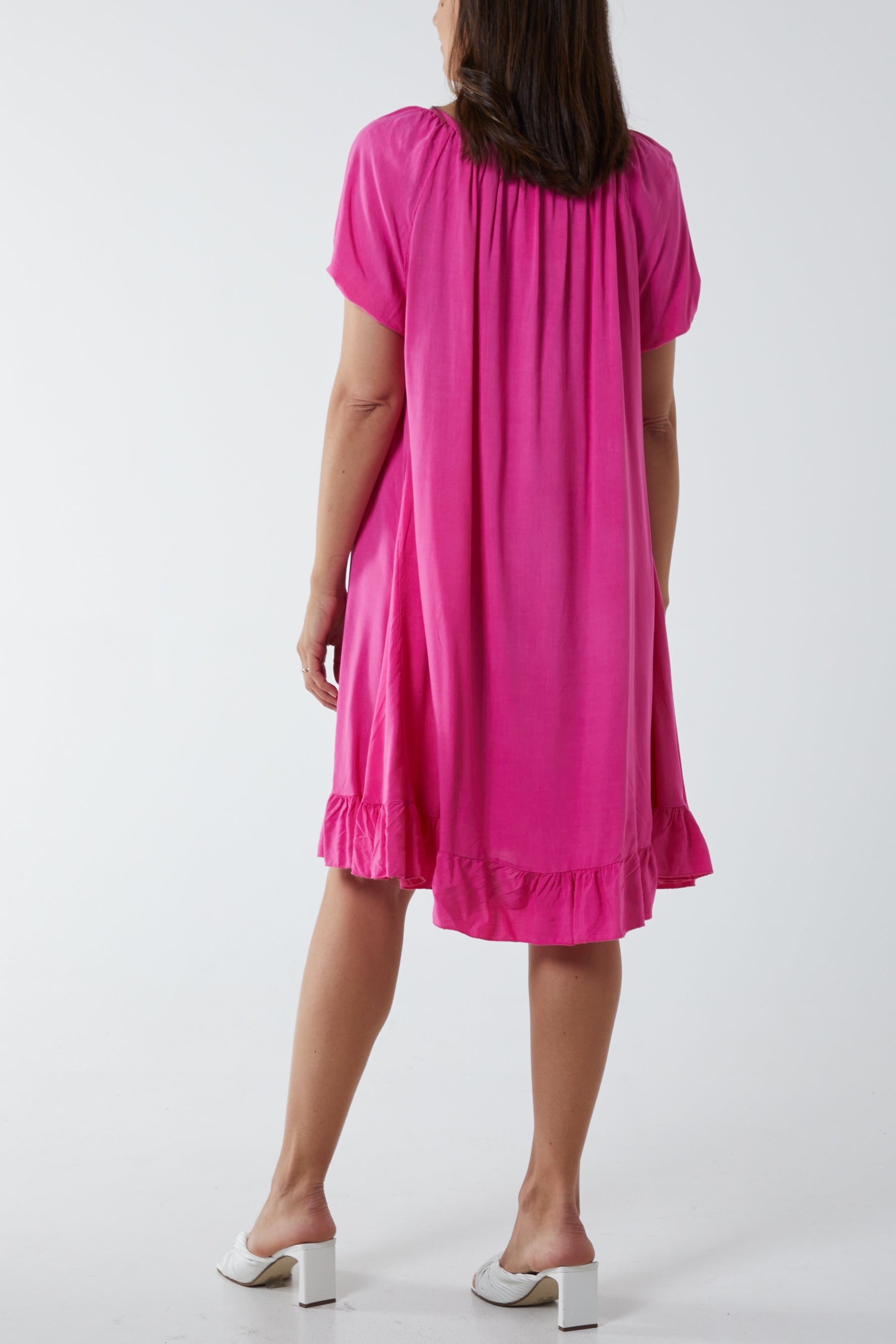 Gypsy Tie Front Midi Dress Dresses WearAll