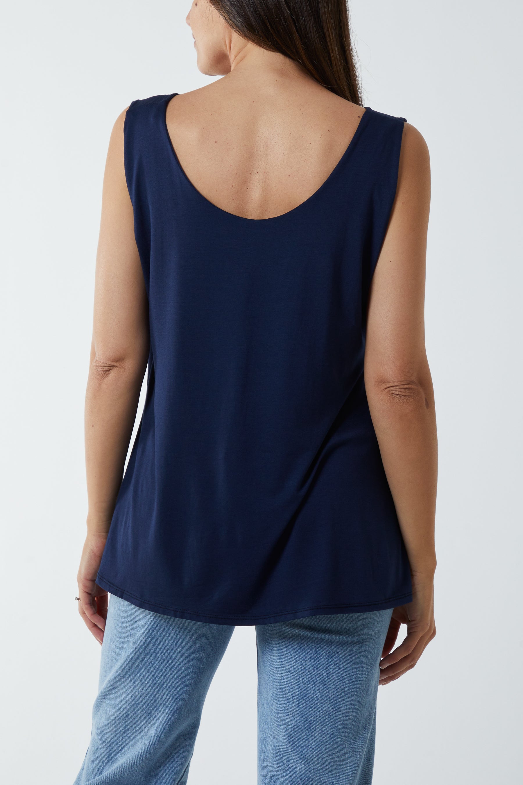 Double Layer Scoop Vest Vests WearAll