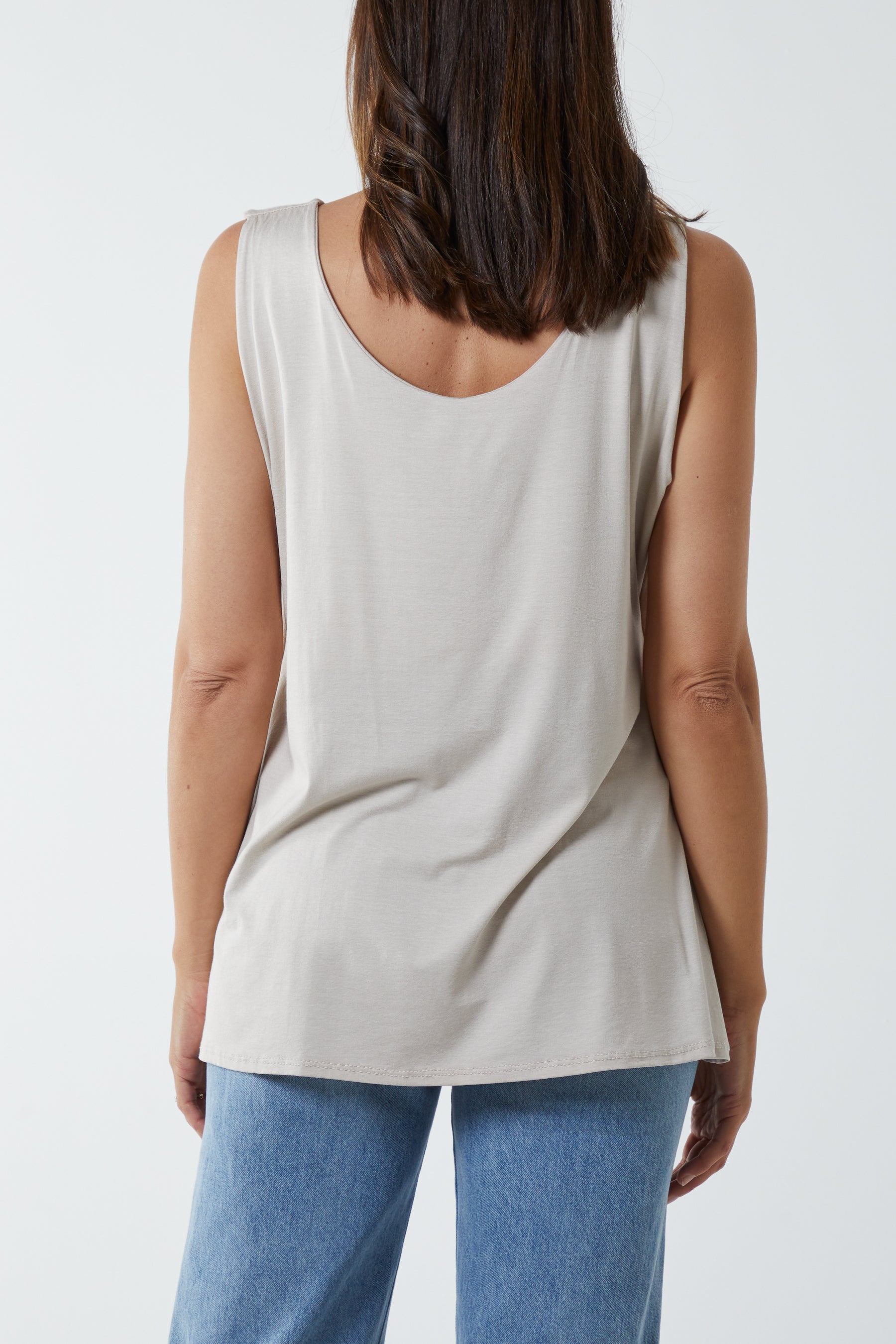 Double Layer Scoop Vest Vests WearAll