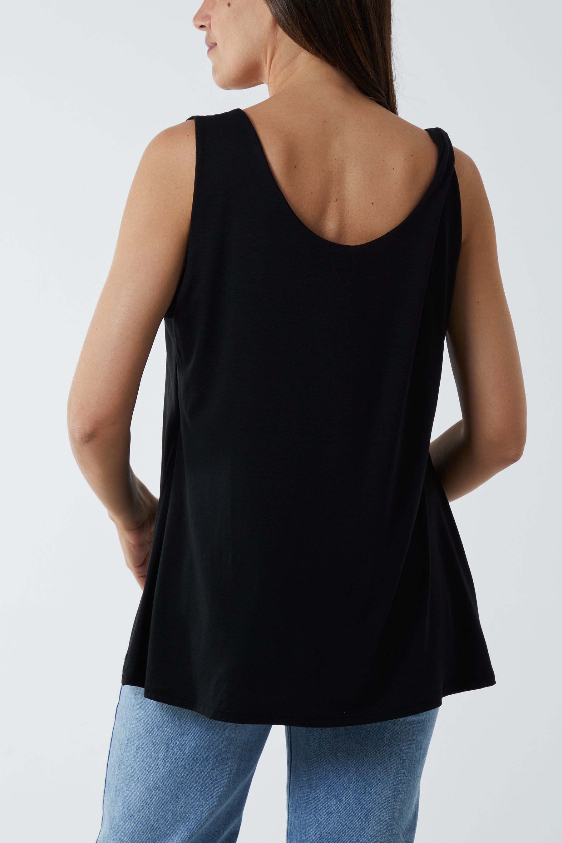 Double Layer Scoop Vest Vests WearAll
