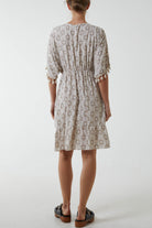 Mosaic Tassel Mini Dress Dresses WearAll