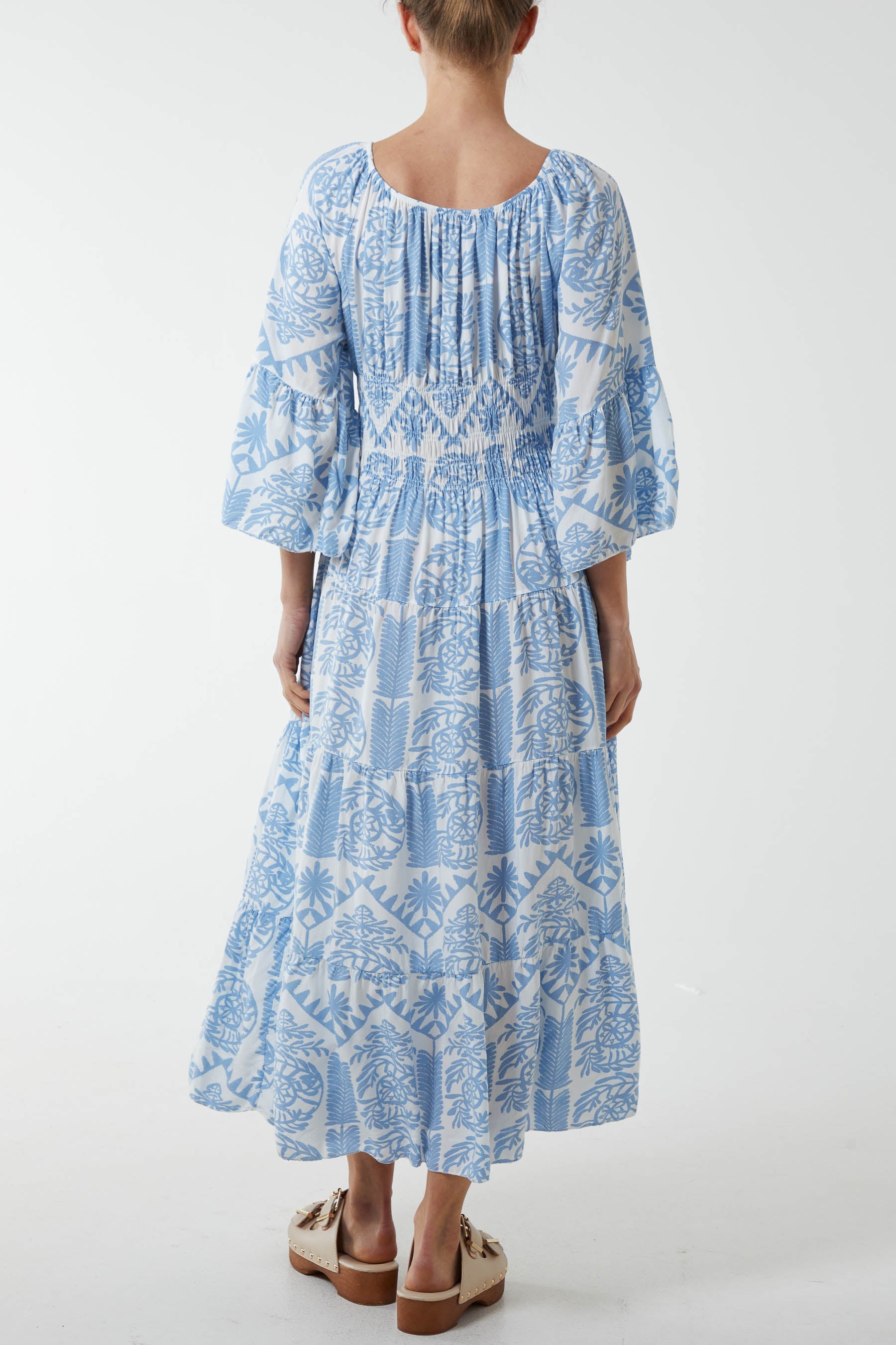 Gypsy Barot Baroque Button Dress Dresses WearAll