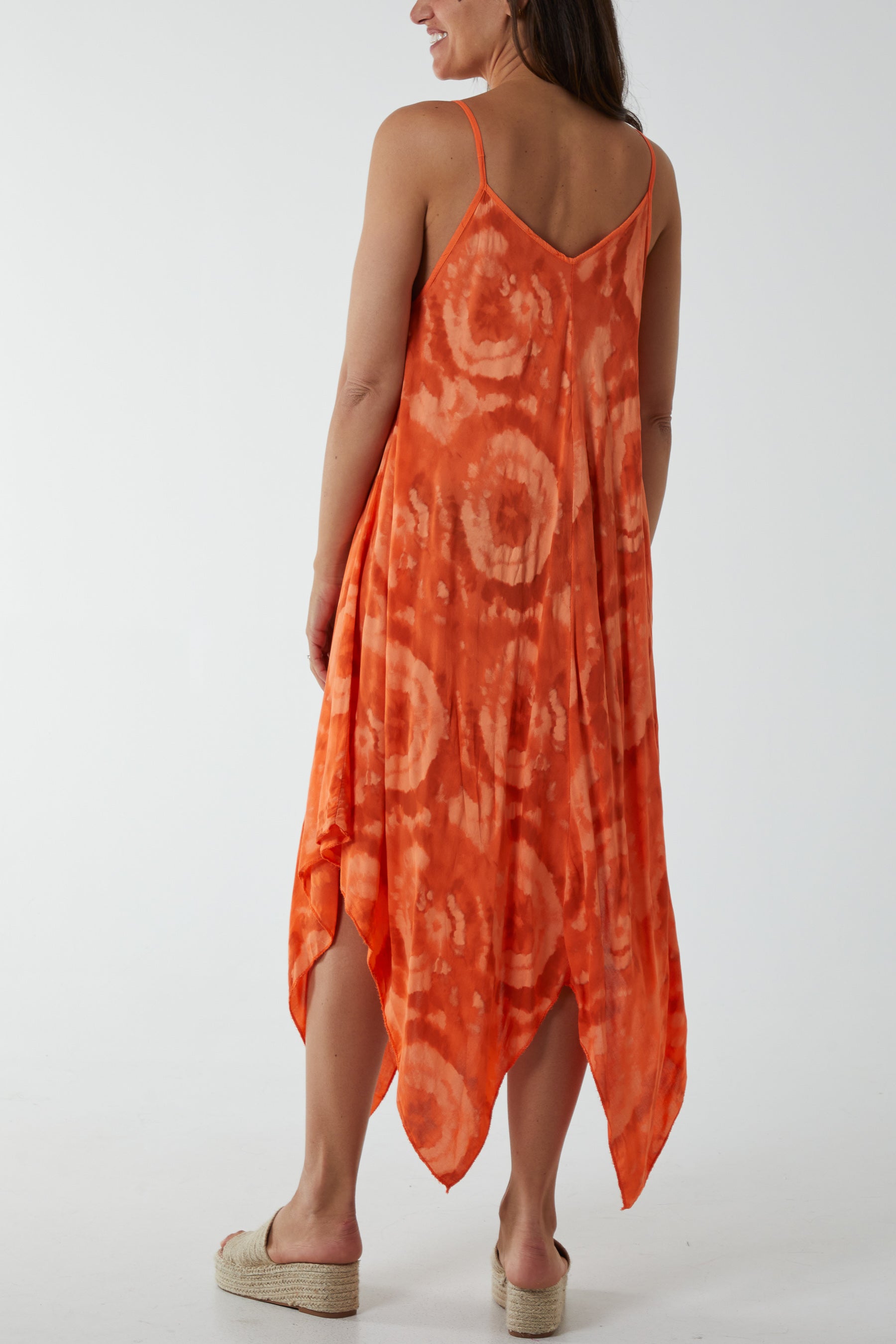 Hanky Hem Tie Dye Cami Dress Dresses WearAll