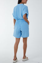 V-Neck Top and Shorts Co-Ord Set Co-Ords WearAll