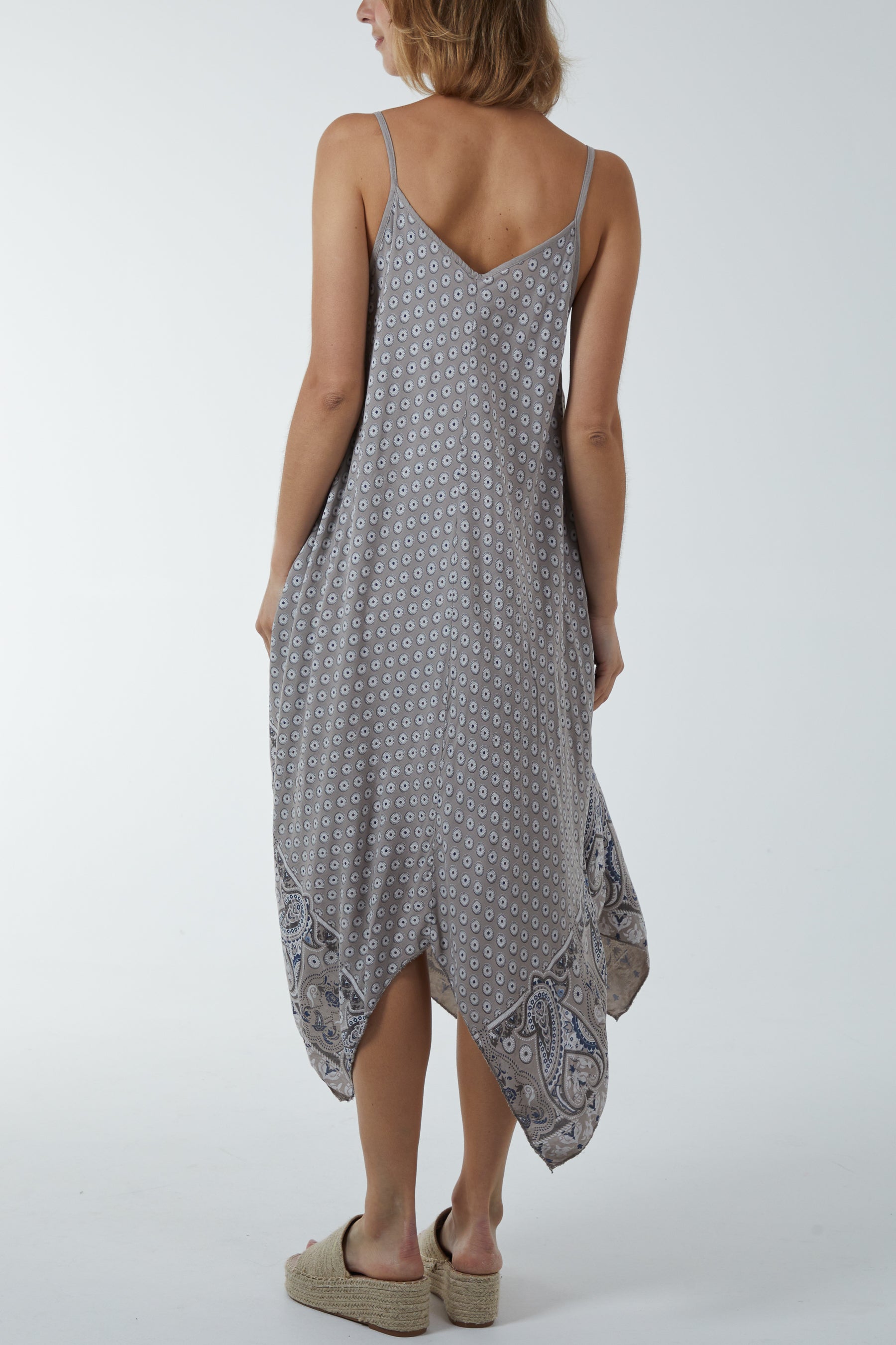 Cami Hanky Hem Midi Dress Dresses WearAll