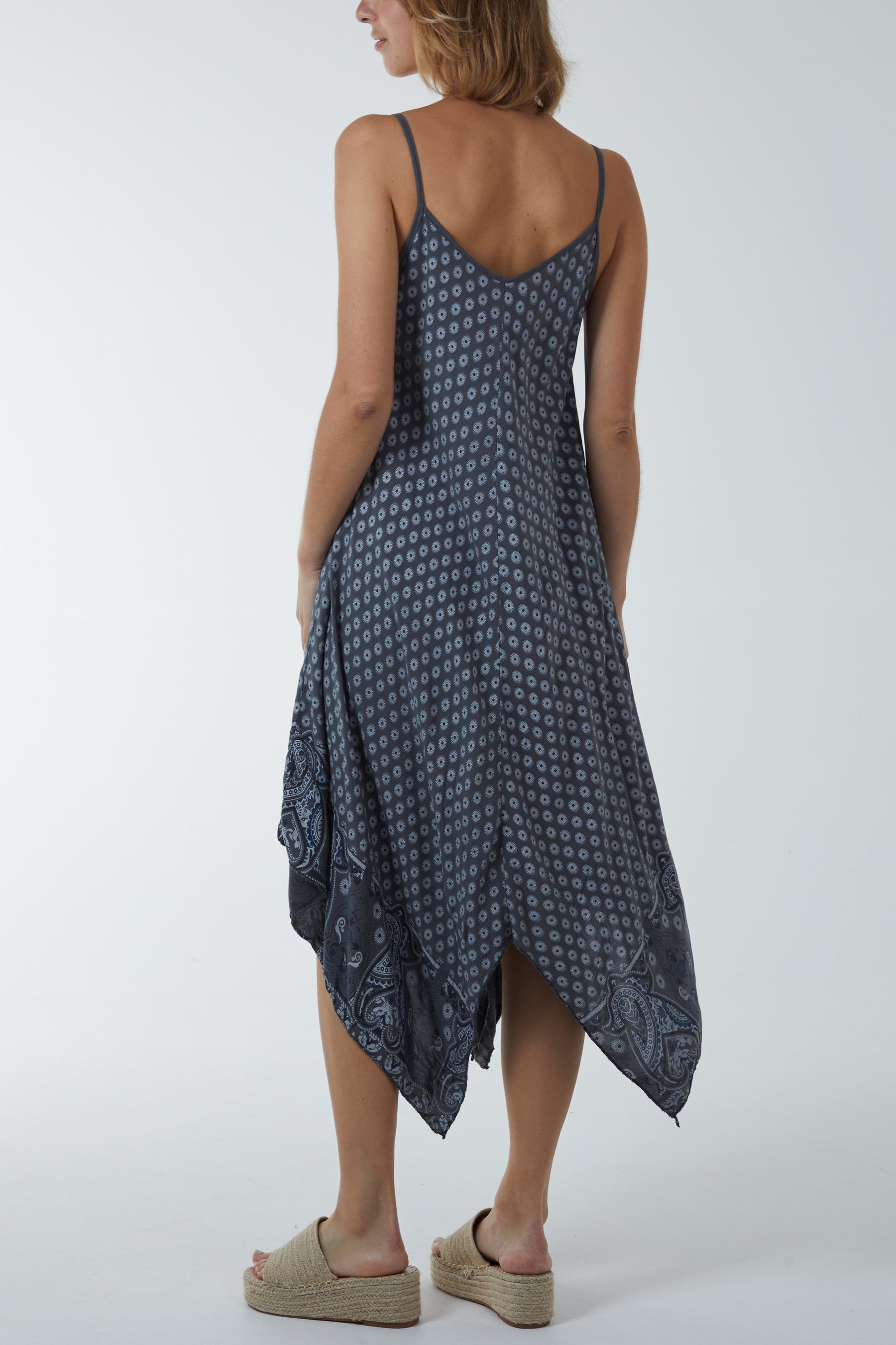 Cami Hanky Hem Midi Dress Dresses WearAll